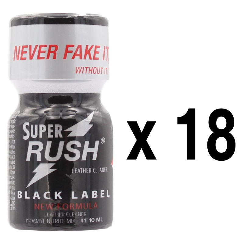BGP Leather Cleaner Super Rush Black Label 10ml x18